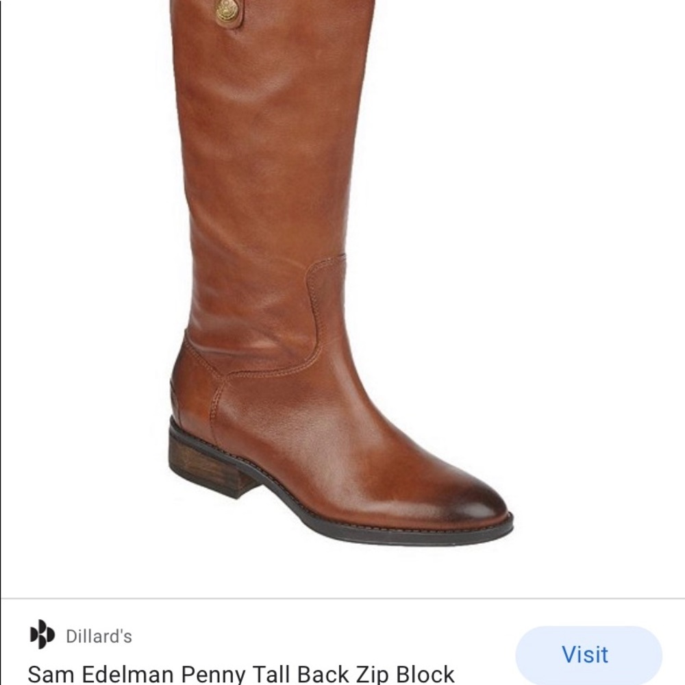 Sam Edelman 🔔BRAND NEW Leather Riding Boots 6.5